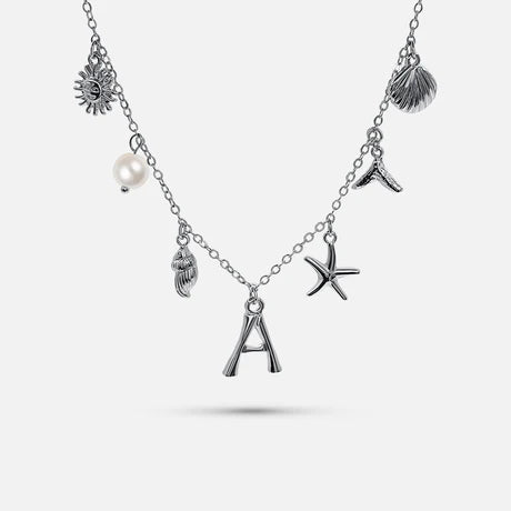 Zenviva MareLetter - Gepersonaliseerde Oceaan Ketting