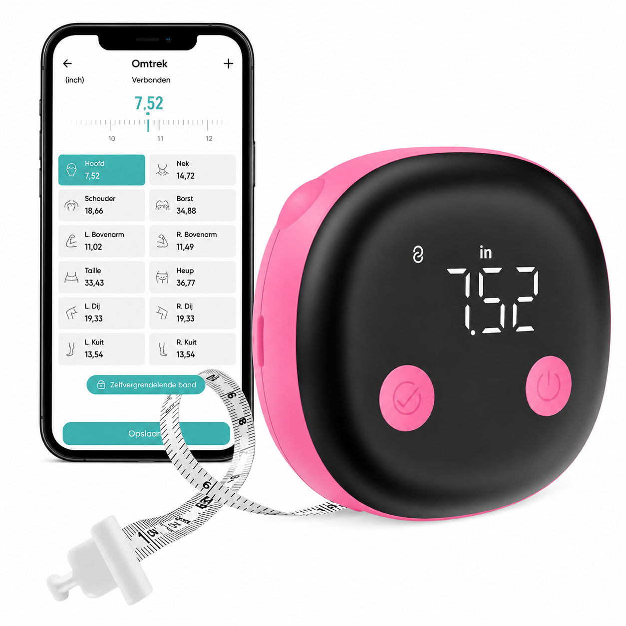 Zenviva NovaTape - Slimme Digitale Centimeter