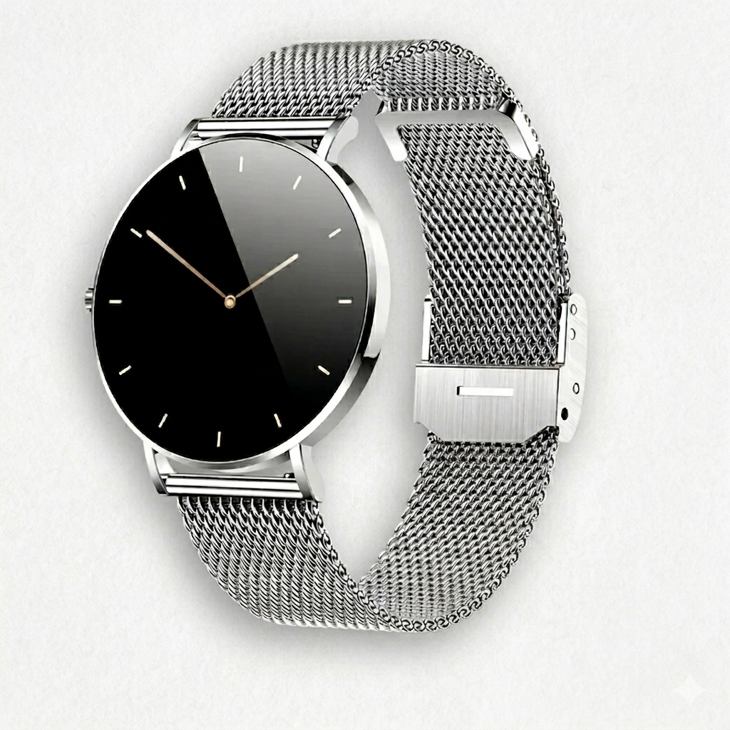 Zenviva AuraGlow - Elegante Ultra-Dunne Smartwatch