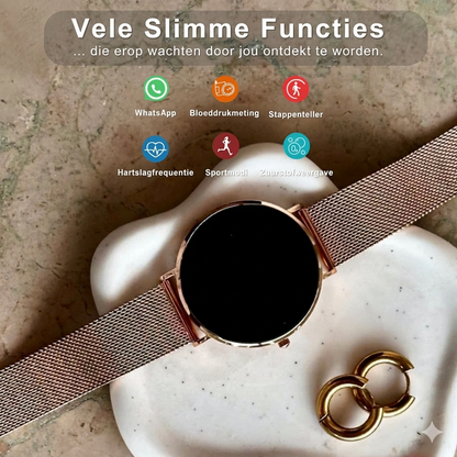 Zenviva AuraGlow - Elegante Ultra-Dunne Smartwatch